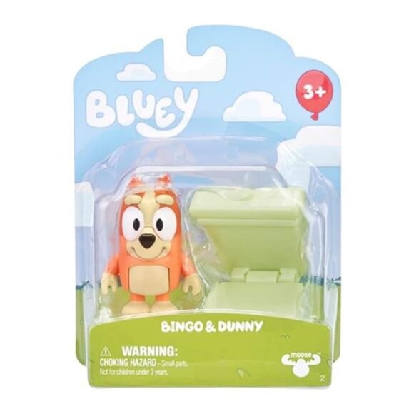 Bluey Story Series 9 Figure Pack Including Accessory (Bingo And Dunny) - Picture 1 of 4